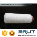 Rubber Chemical Filtration Pleated Filter Cartridge
